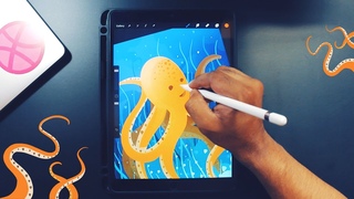 Octopus 🐙   l   Digital illustration with iPad Air