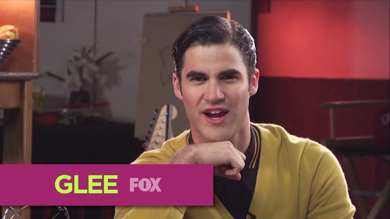 GLEE, Naya Rivera Darren Criss: Rapid