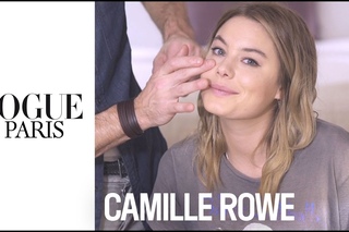 Camille Rowe gives her best beauty tips to Vogue Paris