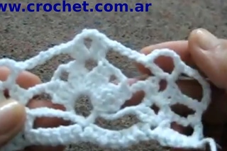 Punto Fantasa N 55 (Parte 3) en tejido crochet tutorial paso a paso. N 55.