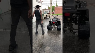 2005 Yamaha Banshee TheVeeTouch Tire Kick Start