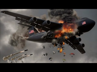 US C-130J Cargo Plane Carrying 6000 Cluster Bombs to Israel Shot Down by Hamas Missile