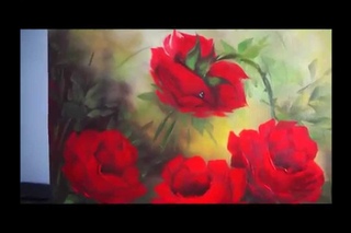 Pintando Rosas Vermelhas