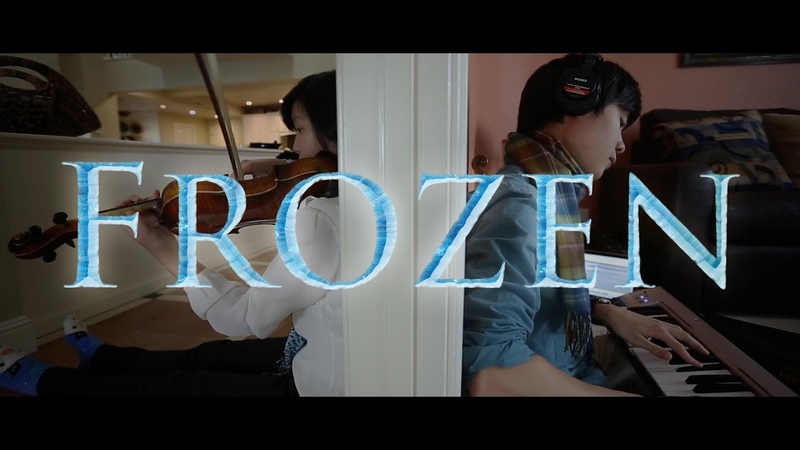 Disneys Frozen Medley ( Violin, Viola, Piano) Cover by Albert and Tiffany