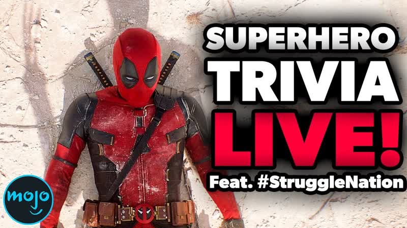 Live Superhero Movie Trivia SUPER Game (feat. Mackenzie and, Struggle