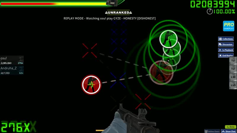 CS GO Skin osu LOL