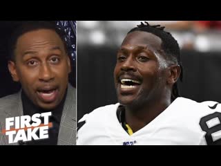 Antonio Browns clownish behavior rallied the Raiders vs. the Broncos - Stephen A. | First Take