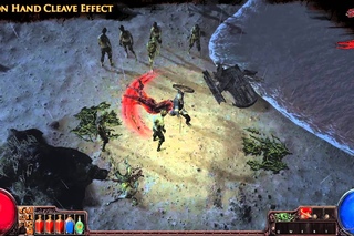 Path of Exile - Demon Hand Cleave Effect