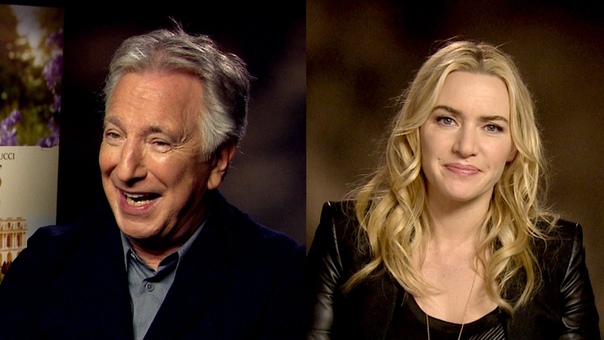 Alan Rickman Kate Winslet answer your