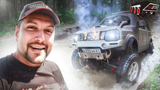 Жесткий оффроуд! Утопили тойоту, воды по руль! Вот так мы отдыхаем!