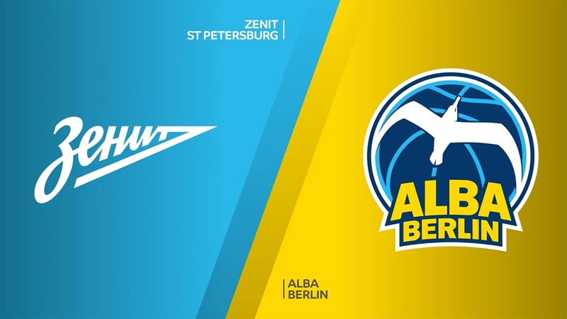 Zenit St Petersburg ALBA Berlin Highlights, Turkish Airlines Euro League, RS Round