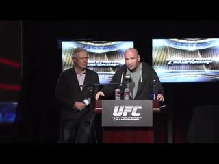 UFC 'MAJOR ANNOUNCEMENT' PRESS CONFERENCE