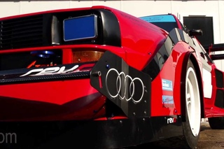 850bhp Audi Quattro Sport at Test Day