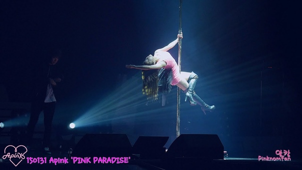 FANCAM A PINK ( Bo Mi) PROBLEM ( ARIANA GRANDE) 2 (150131 1 ST CONCERT PINK