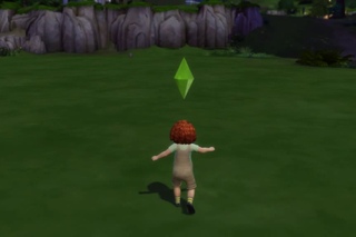 Sims 4 Funny Toddler running