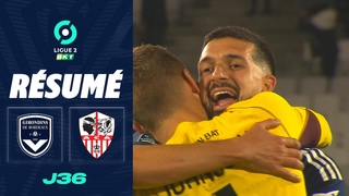 FC GIRONDINS DE BORDEAUX - AC AJACCIO (4 - 0) - Rsum - (GdB - ACA) / 2023-2024
