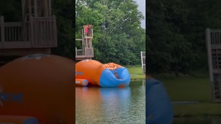 They sent him FLYING 😅