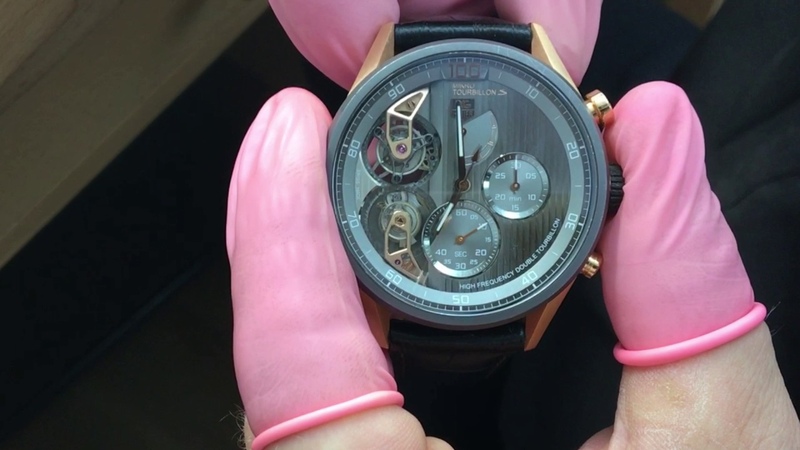 DOUBLE TOURBILLON The MOST EXPENSIVE WATCH of Tag Heuer Carrera
