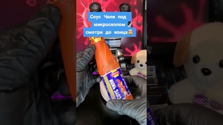 Соус чили под микроскопом