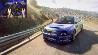Subaru Impreza - Dirt Rally 2.0 - Moza R9 Base, RS V2 Wheel, CRP Pedals & HBP Handbrake