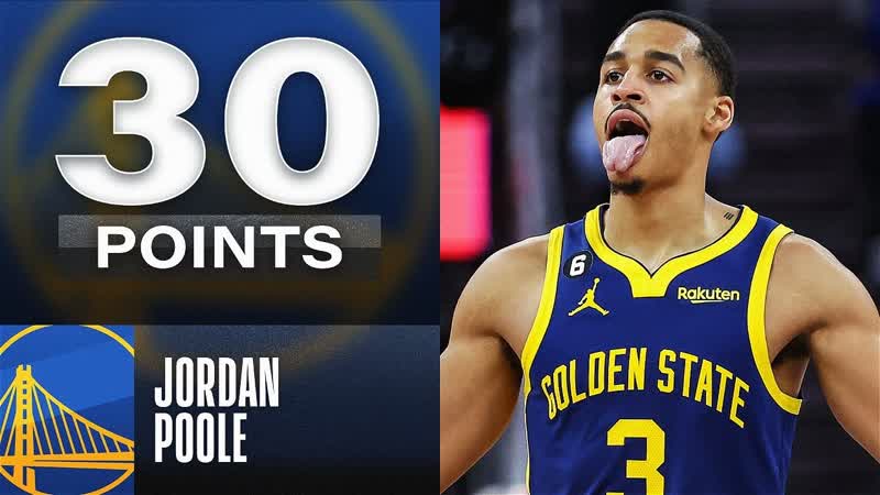 Jordan Poole Was Pulling Up From EVERYWHERE 30 PTS (7 Threes), December 2,