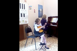Комиссарова Василиса. 7 лет. Первое выступление. 23 марта 2017 г.