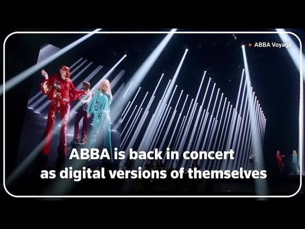 ABBA returns to stage as virtual avatars for London