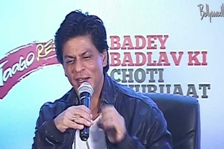 Shahrukh Khan at Tata Tea's Jaago Re campaign press conference