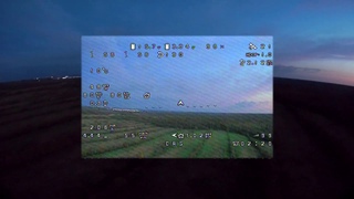 Foxeer Cat и GitUp Git2. night test.