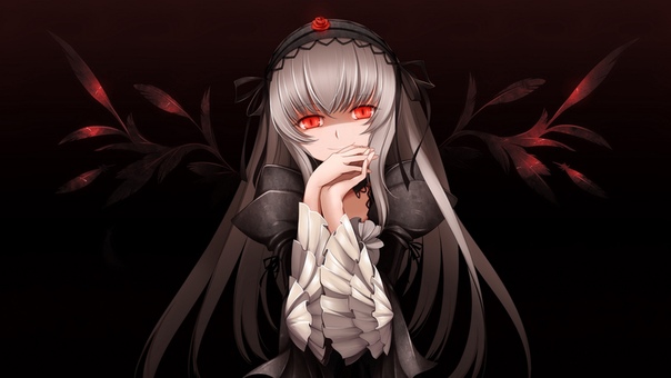 Dark anime girl wallpaper