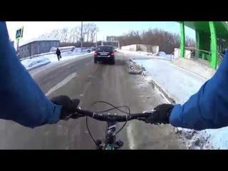 Тест крепления на грудь для экшн камеры GoPro c переходником на Sony (без стабилизации)