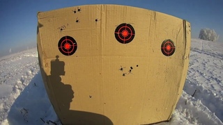 Vector optics Maverick 1x22 & Baikal 145 лось . Проверка калиматора на отдачу 308 win. ( ЧАСТЬ 1)
