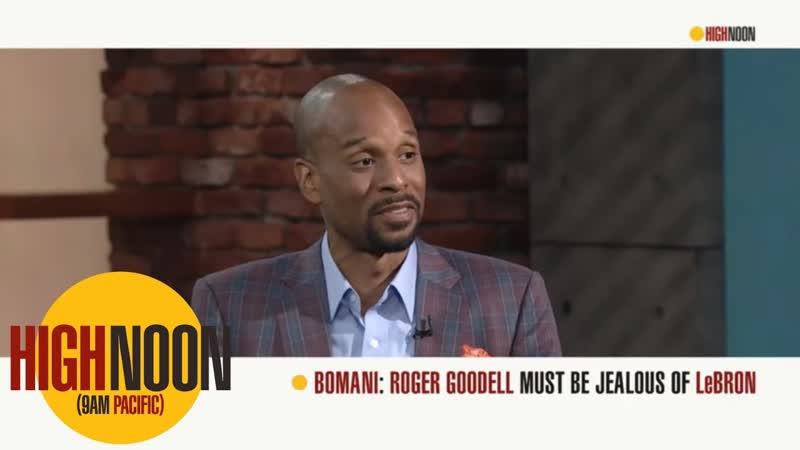 Bomani Jones: Roger Goodell must be jealous of Le Bron James, High Noon,