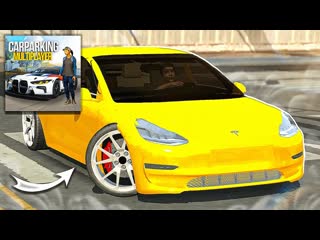 ТЕСЛА в КАР ПАРКИНГ! Новая Обнова! ПОЛНЫЙ ОБЗОР ОБНОВЫ Car parking multiplayer