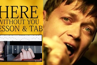 Guitar Lesson: Here Without You 1/3 - 3 Doors Down - How to play Intro&Verse