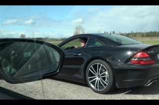 Mercedes SL65 AMG Black Series vs BMW M5 F10