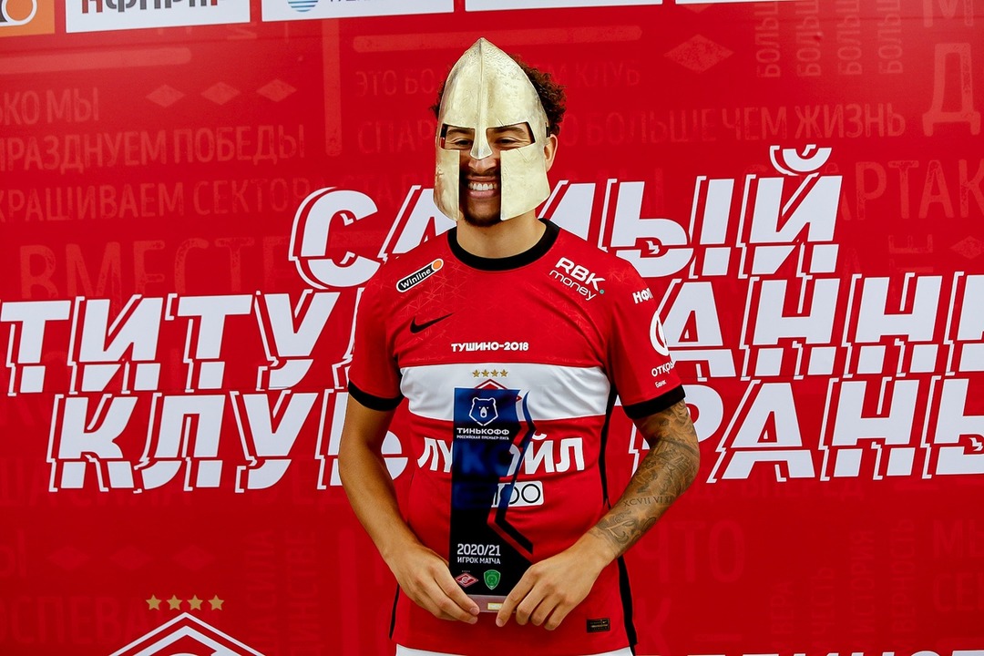 Спартак - Ахмат, 2:0. Джордан Ларссон