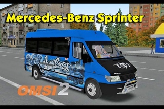 Микроавтобус Mercedes-Benz Sprinter 312,412D тюнинг для Omsi 2