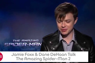 Jamie Foxx & Dane DeHaan Talk THE AMAZING SPIDER-MAN 2 With AMC