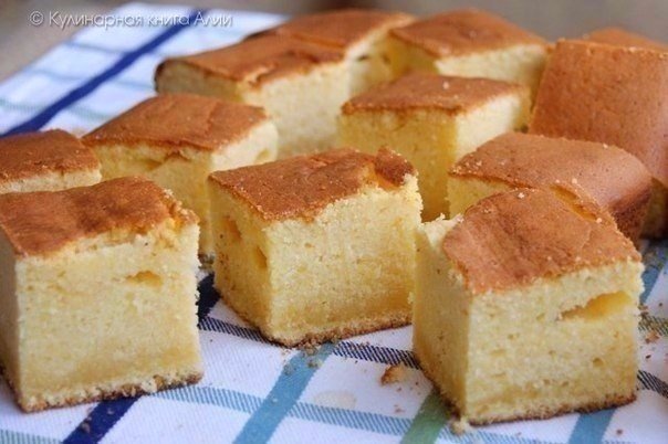 Нежное пирожное, тающее во рту