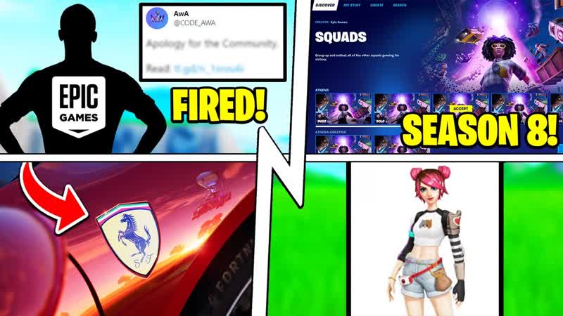 Epic FIRED Him ( BAD Tweet ), Ferrari Update Tomorrow, AVA August