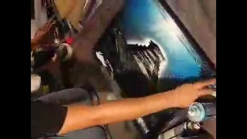 4. Spray Paint Artist creates