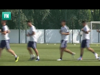 Messi Aguero With Dybala Di Maria On Argentina Training Before Nigeria Game, Argentina