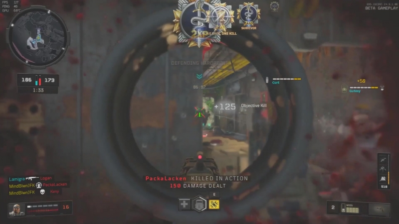 Just wanted to share a minute of my beta experience with the mozu. Black Ops