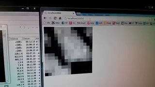 Optical Mouse as Arduino Web Camera