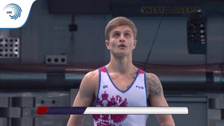 Ivan STRETOVICH (RUS) - 2019 Artistic Gymnastics Europeans, high bar final