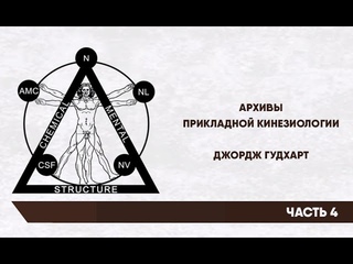Прикладная кинезиология. Часть 4. Джордж Гудхарт