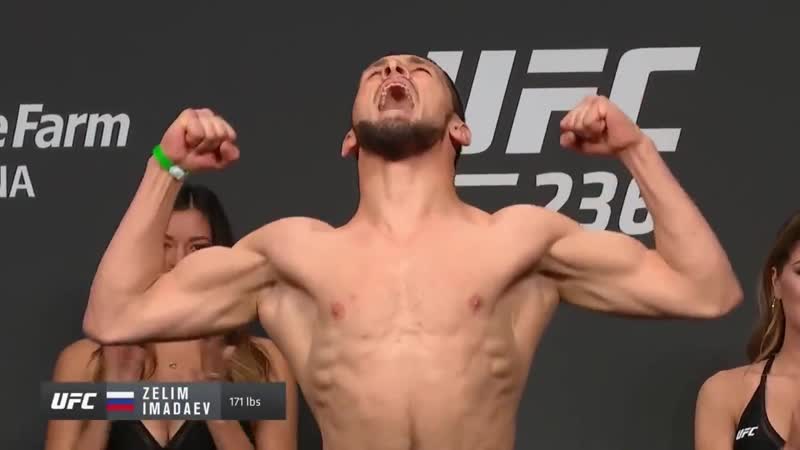 UFC 236 Зелим Имадаев Макс Гриффин.