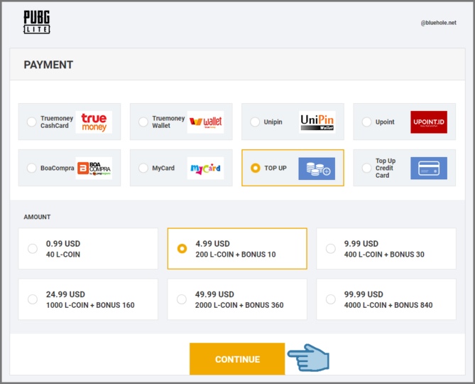 L-COIN (LC) - Руководство по донату в PUBG Lite