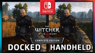 The Witcher 3: Wild Hunt | Docked VS Handheld | Frame Rate TEST on Switch